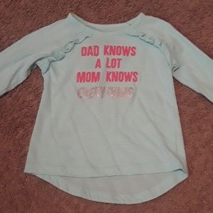 Okie dokie 2T girls long sleeve shirt